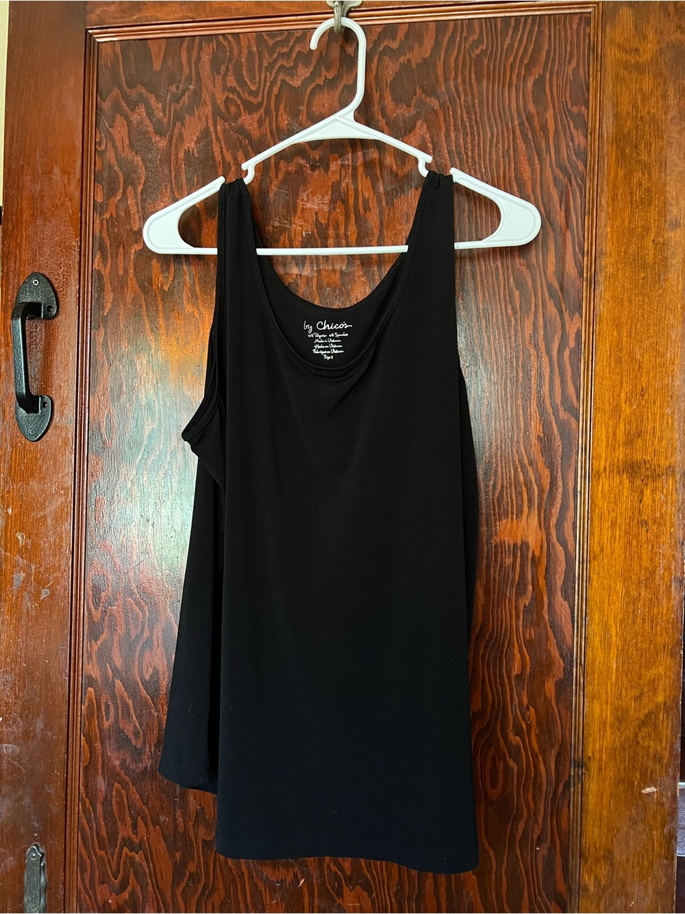 Chico's Black Tank Top
